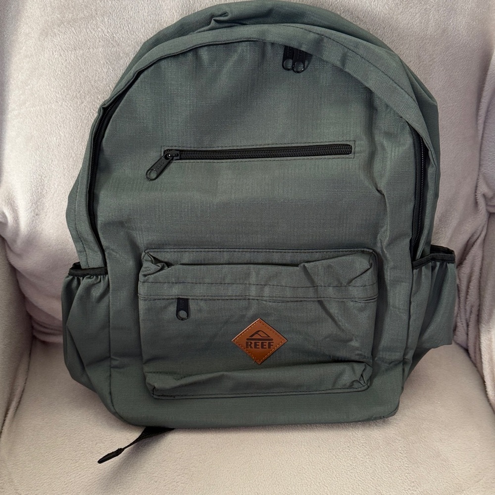 REEF Olive Green Backpack.  NWT